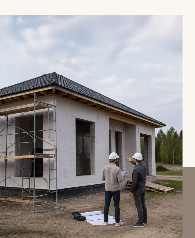 Проектирование одноэтажных домов из газобетона в Инте